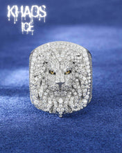 Cargar imagen en el visor de la galería, Anillo león moissanita