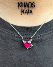 Cargar imagen en el visor de la galería, Collar corazón diablo