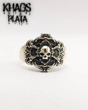 Cargar imagen en el visor de la galería, Anillo calavera ajustable 8