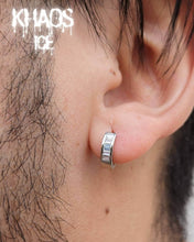 Cargar imagen en el visor de la galería, Aro argolla zirconia cúbica 2 par