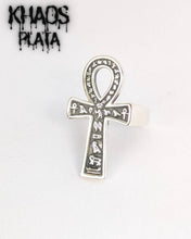 Cargar imagen en el visor de la galería, Anillo ankh ajustable