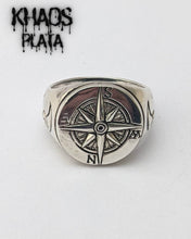 Cargar imagen en el visor de la galería, Anillo rosa de los vientos 2