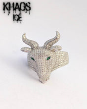 Cargar imagen en el visor de la galería, Anillo GOAT moissanita