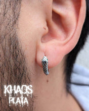 Cargar imagen en el visor de la galería, Aro argolla serpiente par