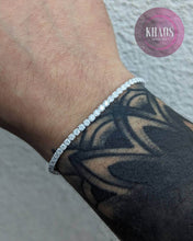 Cargar imagen en el visor de la galería, Pulsera Tennis zirconia cubica 3 MM