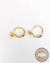 Cargar imagen en el visor de la galería, Serpiente 2 Par Acabado en Oro 18k