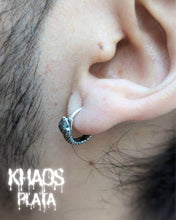 Cargar imagen en el visor de la galería, Aro argolla serpiente par