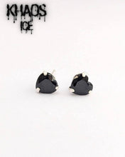 Cargar imagen en el visor de la galería, Aros corazón 4.5 mm par