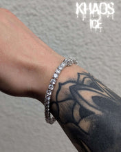 Cargar imagen en el visor de la galería, Pulsera tennis moissanita 4 mm