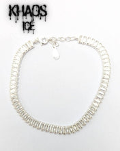 Cargar imagen en el visor de la galería, Pulsera baguette 19.5 CM/4 MM