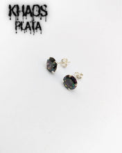 Cargar imagen en el visor de la galería, Redondo 8 mm color topacio par