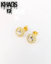 Cargar imagen en el visor de la galería, Haz de luz par acabado en oro 18k