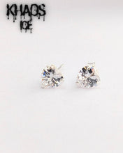 Cargar imagen en el visor de la galería, Aros corazón 4.5 mm par