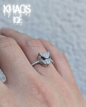 Cargar imagen en el visor de la galería, Anillo tigre ajustable zirconia cubica