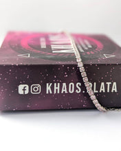 Cargar imagen en el visor de la galería, Pulsera Tennis zirconia cubica rosa 3 MM