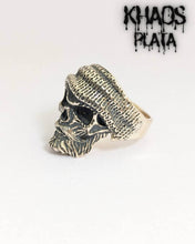 Cargar imagen en el visor de la galería, Anillo calavera ajustable 2