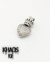 Cargar imagen en el visor de la galería, Colgante corazón zirconia cúbica