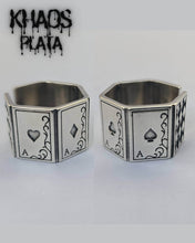 Cargar imagen en el visor de la galería, Anillo 4 ases ajustable