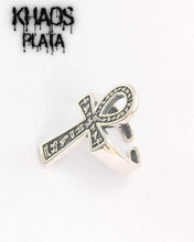 Cargar imagen en el visor de la galería, Anillo ankh ajustable