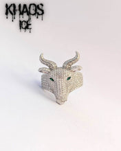 Cargar imagen en el visor de la galería, Anillo GOAT moissanita
