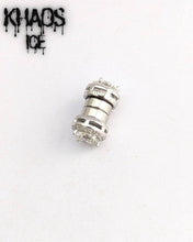 Cargar imagen en el visor de la galería, Aro moissanita iman 8 mm par