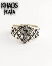 Cargar imagen en el visor de la galería, Anillo cruz y serpiente 2
