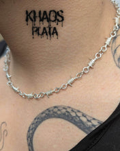 Cargar imagen en el visor de la galería, Cadena alambre púas