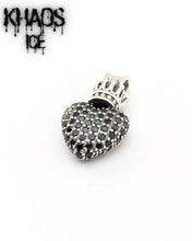 Cargar imagen en el visor de la galería, Colgante corazón zirconia cúbica