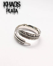 Cargar imagen en el visor de la galería, Anillo pluma ajustable