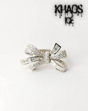 Cargar imagen en el visor de la galería, Anillo coquette moissanita