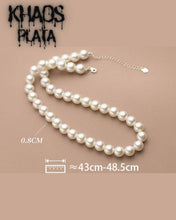 Cargar imagen en el visor de la galería, Collar perlas