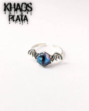 Cargar imagen en el visor de la galería, Anillo ojo demonio ajustable