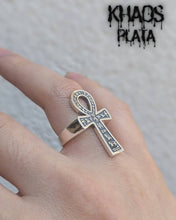 Cargar imagen en el visor de la galería, Anillo ankh ajustable