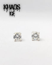 Cargar imagen en el visor de la galería, Aros redondos 6 MM Swarovski par