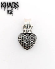 Cargar imagen en el visor de la galería, Colgante corazón zirconia cúbica