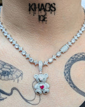 Cargar imagen en el visor de la galería, Colgante oso moissanita 2