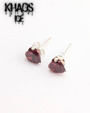 Cargar imagen en el visor de la galería, Aros corazón 4.5 mm par