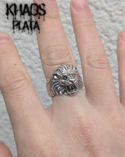 Cargar imagen en el visor de la galería, Anillo león 1