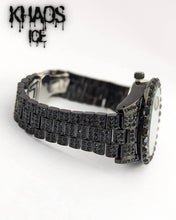 Cargar imagen en el visor de la galería, Reloj snake zirconia cubica negro