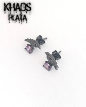 Cargar imagen en el visor de la galería, Aros cuervo par