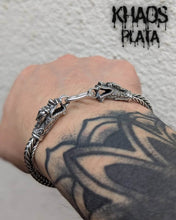 Cargar imagen en el visor de la galería, Brazalete dragón tejido 5 MM