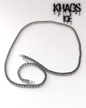 Cargar imagen en el visor de la galería, Tennis zirconia cubica negra 3 MM