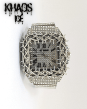 Cargar imagen en el visor de la galería, Reloj cuadrado espinas zirconia cubica
