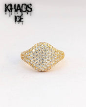 Cargar imagen en el visor de la galería, Anillo clásico moissanita acabado en oro 18k