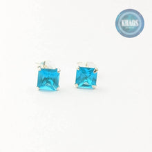 Cargar imagen en el visor de la galería, Cuadrado Pequeño Color Deep Sky Blue