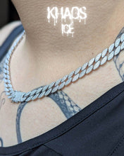 Cargar imagen en el visor de la galería, Cadena cubana 10 mm zirconia cubica