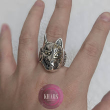 Cargar imagen en el visor de la galería, Anillo oni-kitsune