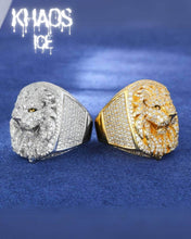 Cargar imagen en el visor de la galería, Anillo león moissanita