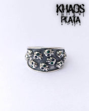 Cargar imagen en el visor de la galería, Anillo calavera ajustable 5