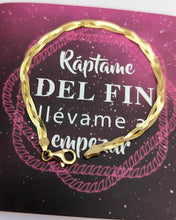 Cargar imagen en el visor de la galería, Trenzada Dos Acabado en Oro 18 k